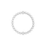 Swarovski Remix N&auml;htamatu Magnetiline Pall K&auml;ev&otilde;ru Hall P&auml;rl K&auml;ev&otilde;ru Meeste k&auml;ev&otilde;rud 5364103 Silver,F