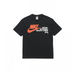 Stussy X Nike Koost&ouml;&ouml;sari T&auml;helogo Spordis&auml;rk L&uuml;hikeste Varrukatega Unisex Topid Must DD3071-010 M