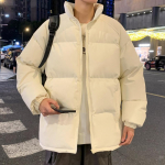 Meeste pargid Soe Basic Style vabaaja jakid Paks talvemantel Puffer jope &Uuml;hev&auml;rviline &uuml;ler&otilde;ivad Meeste riided XL