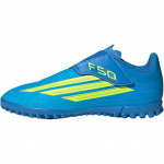 Adidas F50 Club Vel TF Mugav istuvus Kunstmuruv&auml;ljak V&auml;litingimustes K&otilde;va Pinnase Tugevdatud Tallaga Jalgpallisaapad Madalad Laste tossud JS1486 38