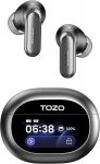 TOZO NC20 Pro Bluetooth juhtmevabad k&otilde;rvaklapid aktiivse m&uuml;rasummutuse, sooja tooni heliga, kohandatava EQ, LDAC, mitmepunkt&uuml;henduse ja juhtmevaba kandmisega must