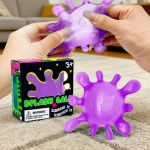 (Lilla) NeeDoh Sploot Splat Kombo Pigistatav Pall Sinine, Roheline Ja Lilla