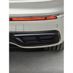 2 tk l&auml;ikiv must VW Tiguan L 2020 2020 2021 2022 jaoks Auto ABS-tarvikud Summuti v&auml;ljalasketoru sabaotsa kate