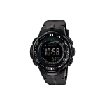 Casio Pro Trek Seeria Digitaalne N&auml;idik V&auml;lisronimine Spordikell Multifunktsionaalne Veekindel Kvartsmehhanism Vaikrihmaga Meeste kellad Must PRW-3000-1A Black Dial