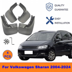 4 tk Poritiivad Volkswagen Sharanile 2004-2024 - Pritsmekaitsmed Esiratta ja Tagaratta Tiiva Porikaitsemed Auto V&auml;liskaitse Osad 4Pcs