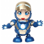 Interaktiivne tantsiv robotm&auml;nguasi tulede ja muusikaga Raudmees Mesilane &Auml;mblikmees Iron Man