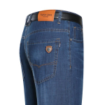 Meeste fliisvoodriga elastsed vabaaja teksad: Paks, lahtine, sirge s&auml;&auml;rega, pluss suuruses s&uuml;giseks/talveks Size 29 blue
