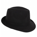 Kevad&S&uuml;gis Meeste Fedora M&uuml;tsid Tipp Jazz Ruuduline M&uuml;ts T&auml;iskasvanute Bowleri M&uuml;tsid Klassikaline Versioon Chapeau M&uuml;tsid 58 must