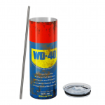 20oz WD40 Mehaanik&otilde;li Vaakumtass Roostevabast Terasest Kaheseineline Isoleeritud Termos Kaane ja Tr&uuml;kitud Kujundusega K&uuml;lmade ja Kuumade Jookide Kohvitass 20 OZ