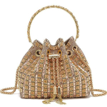 Naiste kristall-kivist &otilde;htukott - Moodne teemantidega kaunistatud &uuml;hes &otilde;las kantav crossbody kott 17*10*15CM beige
