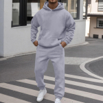 Unisex Dressipluusikomplekt - V&auml;rviline L&otilde;tv Sobivus Paaridele Sobivad Talvised R&otilde;ivad M gray