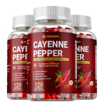 Coolkin Cayenne pipra pehmekapslid 120 tk &mdash; 12-&uuml;hes taimne valem, igap&auml;evane heaolu, antioks&uuml;dantide tugi 120*3