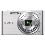 SONY Cyber-shot DSC-W830 Kompaktne digikaamera, H&otilde;bedane, 8x optiline suum (25-200 mm), Kompaktne korpus