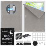 Eemaldatav 100% Valgust Blokeeriv K&otilde;ige Tumedam Aknakangas DIY T&auml;ielik Pimendav Klaas Privaatsus Tumedaks Muutev Akna Kile Must Aknakleebis 150x400cm