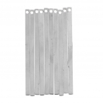 10 komplekti t&uuml;hjad tembeldussildi ripatsid, 35 mm 35mm