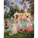 Teemanttikandid T&auml;is&uuml;mmargune teemantmosaiik Aristokraatlikud naiste teemantmaalid ristpistes 20X30CM