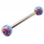 Les Tr&eacute;sors De Lily [E6821] &ndash; keele augustamine 'Tecno' sinine punane sinine