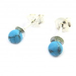 Les Tr&eacute;sors De Lily [M7012] - t&uuml;rkiissinised  Mineralia  k&otilde;rvar&otilde;ngad - 4 mm t&uuml;rkiissinine