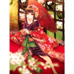 5D Teemantmaal Multifilmi T&uuml;druk Londoni Teemantmosaiiktikandid T&auml;ispuuritud Ristpistes Laste kodukaunistus 20X30CM punane