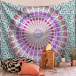 35 v&auml;rvi India Mandala Gobel&auml;&auml;n Hipi Seinavaibad Boho Voodikate Rannar&auml;tik Joogamatt Tekk Laualina 130x150cm 200x150cm