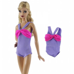 V&auml;rvilised bikiinid Barbie nuku riietele Ujumisriided Monokini &Uuml;hes t&uuml;kis ujumistrikoo Barbie nukumaja 1/6 nukkude aksessuaarid Laste m&auml;nguasjad