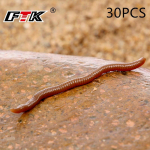 FTK 30 tk 0,5g punase vihmaussi karpkala p&uuml;&uuml;gi landi komplekt kunstliku p&uuml;&uuml;givahendiga 18cm-1 package -30PCS