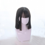 Bybrana naiste tukk, sirged juuksed, armsad looduslikud s&uuml;nteetilised juuksed igap&auml;evaseks kandmiseks, isikup&auml;rastatud parukas 30cm