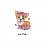 Suvised kleebised kangal Hot Tear DIY uue disainiga T-s&auml;rk Kleidid Thermal Transfer Triikraud &uuml;lekandmisel Armas koer