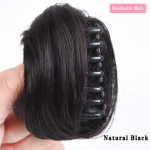 LUPU s&uuml;nteetiline juuksekummik k&uuml;&uuml;nis Chignon Kr&otilde;mpsuvad juuksepaelad PonyTail Chignon Naistele Juuksepikendused K&otilde;rge temperatuuriga kiud