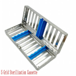 1 tk hammaste steriliseerimisrest Kirurgiline autoklaavitav steriliseerimiskarp Hambakasseti desinfitseerimisalus Hambaarsti t&ouml;&ouml;riistad 5 Grid