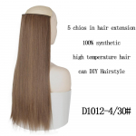 MISSQUEEN 22 32 tolli pikk sirge juuksepikendusklamber naistele v&otilde;ltsjuuksed Ombre mustad pruunid kujundavad juuksed 22inches120g&China