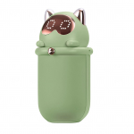 Mini 10000 mAh elektriline k&auml;tesoojendaja P-tower B-ank 2 reguleeritav soojendusaste / LED-ekraan / 6 roheline