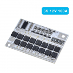 18V 16,8V 21V 100A 3S/4/5S BMS kolmeosalise liitiumaku kaitsel&uuml;litusplaadi tasakaalulaadimisplaadi moodul 3S 12V