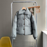 Naiste talvine s&uuml;gisjope aluskrae l&uuml;hike &uuml;herealine &uuml;hev&auml;rviline mantel Preppy Parka naiste &scaron;ikk naiste riietus M beež