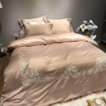 King-/queen-suurus/t&auml;issuuruses lina tekikate Padjap&uuml;&uuml;ri komplekt Paks puuvill Magamistoa Hotelli &auml;ritikandid Lihtne voodipesu kvaliteetne full4pc1.5m