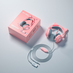Antler Elk Ears RGB m&auml;ng Arvuti Mobiiltelefon Otsesaade Juhtmega peakomplekt M&auml;ngupeakomplekt