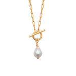 Les Tr&eacute;sors De Lily [R5787] - kullatud kaelakee  Sissi  valge kuld - 22x7 mm valge