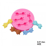 DIY kommisuuruses vibu kujundav vedel silikoonvorm Fondant koogi k&uuml;psetuspakk