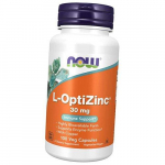 OptiZinc, L-Optizinc, Now Foods 100 vegkapslit (36128091) 100vcaps
