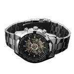 Ramidos Skeleton automaatsed k&auml;ekellad meestele H&otilde;bedane roostevabast terasest k&auml;ekell One Size