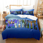 3D koomiksim&auml;nguseeria voodipesukomplekt Mini maailm tr&uuml;kitud suletekk ja padjap&uuml;&uuml;r 2/3 t&uuml;kki lastetoa t&auml;issuuruses kodukaunistus Cama 90 --155x220cm