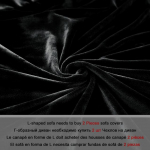 1-osaline sametkangast diivanikate Elastne sektsioonkuhvel L-kujuline diivanikott Tugitool L-kujuline diivanikott elutuppa Part A-A 90-140cm