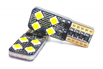 6 tk T10 LED pirn, W5W 12V-18V 4W CANBUS 450lm