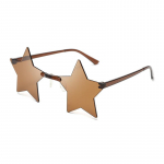 Uued loomingulised naised Star Party Candy v&auml;rvivarjundid Mood Unisex prillid Kaitseprillid &Auml;&auml;risteta isikup&auml;rased p&auml;ikeseprillid Meestele H&auml;sti valmistatud Brown