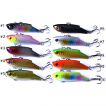 10tk Kalas&ouml;&ouml;t Talvine VIB Lusikas&ouml;&ouml;t 57mm 10g Hard Crankbait Vobbler Isca Artificial Peche Salmo kalap&uuml;&uuml;giks