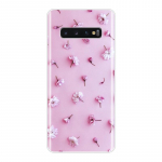 Silikoonist telefoni&uuml;mbris Samsung Galaxy Note 10 Pro Rose Flower lilleline kollane pehme tagakaas Samsung Galaxy S10E S10 Plus 5G jaoks Note 10