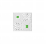 1/5/10 tk 35x35cm 3D seinakleebis laepaneel katusekaunistus isekleepuv vahttapeet 10pcs 35*35cm