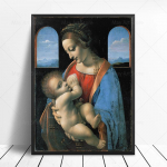 Da Vinci reproduktsioonid Kuulsad l&otilde;uendimaalid Naiste plakatid Prindid Seinakunstipildid elutoa jaoks Koduseinakujundus Cuadros 70X100cm Unframed