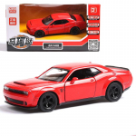 1/36 Scale Doodge Challengeri valuautomudel, tsingisulamist m&auml;nguauto lastele, tagasit&otilde;mmatavad s&otilde;idukid m&auml;nguauto v&auml;ikelastele lastele, poistele, t&uuml;drukutele, kingitus 1/36-12x5x3cm