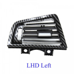 S&uuml;sinikkiust eesmine tagumine vasak parem kroomitud vahelduvvoolu ventilatsiooniv&otilde;re v&auml;ljalaskeava kattepaneel BMW 5-seeria jaoks F10 F11 F18 520 525 528 530 LHD Left